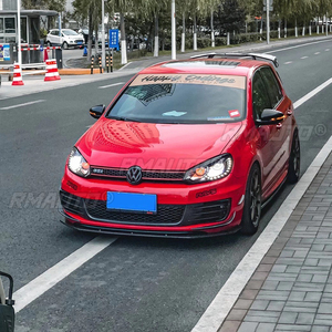 Cubierta de Rejilla para Faros Antiniebla Delanteros RMAUTO, Diseño Panal de Abeja, Kit de Carrocería para VW Golf 6 MK6 GTI R R20 2008-2013, Accesorios para Auto - Product Image 2