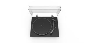 Новейший виниловый поворотный проигрыватель с bluetooth динамиком, аудиовыходом, поворотный проигрыватель для виниловых пластинок, виниловый поворотный проигрыватель lp - Product Image 4