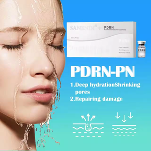 เซรั่ม OEM PDRN ไฮยาลูรอนิค แอซิด เปปไทด์ ช่วยให้ผิวขาวกระจ่างใส ฟื้นฟูผิว บำรุงผิวชุ่มชื้น ลดเลือนริ้วรอย ซานเอนดี้ โซลูชั่น - Product Image 1