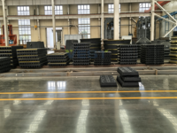 Plaques de concasseur à mâchoires de qualité supérieure en acier au manganèse élevé, pièces d'usure pour le concassage de roches, fourniture directe d'usine