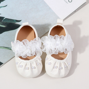 Chaussures plates Mary Jane pour bébé fille, modèle princesse, avec perles et dentelle, haute qualité, pour bébés de 0 à 1 an, collection 2026 - Product Image 6