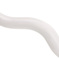 Coude de tuyauterie en PVC ignifuge pour câblage de bâtiment