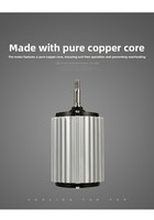 Moteur de refroidisseur d'air industriel à fréquence variable et débit d'air élevé avec support personnalisé et conversion multi-fréquence