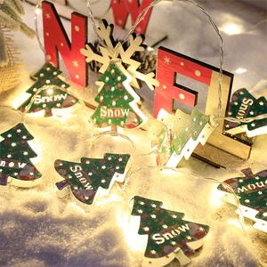 Vente en gros de guirlandes lumineuses à LED en fil de cuivre pour sapin de <span class=keywords><strong>Noël</strong></span> renne bonhomme de neige pour décorations d'intérieur - Product Image 3
