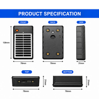 Appareil en temps réel magnétique 4G 5G WiFi 2G GLONASS GPS avec stockage cloud, étanchéité IP67, géolocalisation et logistique GSM/GPRS pour PC