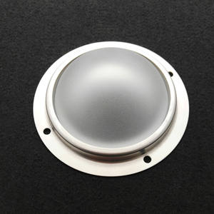 Luz de inundación esmerilada 78MM Diámetro Cúpula de vidrio Cubierta de lente de 120 grados - Product Image 2