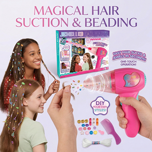 Kit per Acconciature AiJH per Bambini, Set per Creare Trecce Fai-da-Te con Perline Colorate, Strumenti e Accessori per lo Styling dei Capelli - Product Image 4