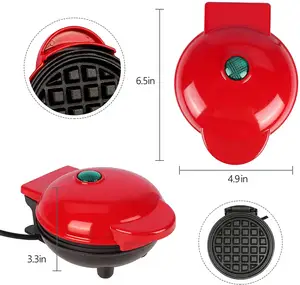 Welcome oem Electric Waffle Maker Bubble Waffle Maker Replaceable plates for home use