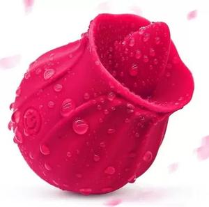 Juguete de rosa para mujeres, juguetes estimuladores para chupar y lamer, masajeador Personal, vibrador de rosa, Juguetes sexuales para vagina y pezones femeninos - Product Image 4