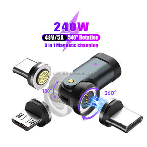 Greenport 540 градусов 3-в-1 Кабель-адаптер 240 Вт 5А - Product Image 3