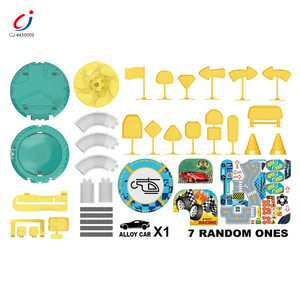 Chengji Ensemble de jeu pour enfants : Parking intelligent à trois étages, circuit de course sportif en alliage, avec rangement de véhicules et scénario de simulation - Product Image 2