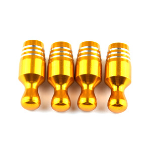 Aluminum Alloy Valve Caps <b>Bowling</b> Ball Shape Colored For Automotive Motorcycle Tubeless Tire American Mouth - Product Image 3