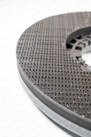 Nouveau support de brosse rotative industrielle en plastique Malish 15 pouces, trou central de 16 mm, nettoyeur de roues 1208, balai de nettoyage 2 kg