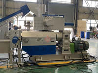 Machine de granulation à deux étages pour ABS, PP, PE, PET, PS, avec refroidissement par eau, ligne de granulation par extrusion