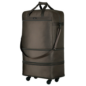 Hanke Fabric Light Weight Duffel Trolley Travel Trolley Luggage Wholesale Carry on Hand <strong>Foldable</strong> <strong>Suitcase</strong> - Product Image 6