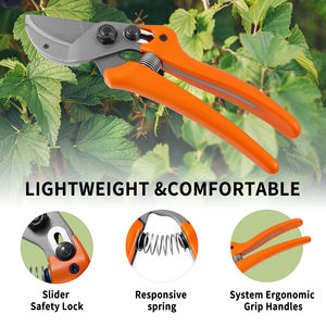 Importé de la province de Taiwan SK5 acier bricolage jardin fruits sécateur cisaillement enclume sécateur pour la coupe des arbres et des Fruits - Product Image 2