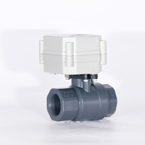 วาล์วบอลไฟฟ้า TONHE DN20 ขนาด 3/4 นิ้ว แบบเกลียวสองทาง สำหรับควบคุมไอน้ำในท่อ - Product Image 1