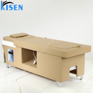 Kisen Lit de lavage portable sans tuyauterie à circulation d'eau, avec bac de spa capillaire personnalisé, capacité de stockage de 90L et chauffage - Product Image 2