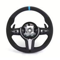 Volant en cuir / daim de la série M pour BMW M3 M5 F20 F22 F23 F30 F33 F34 X1 F48 X5 F15 X3 F25 F80 E90 E70 E84