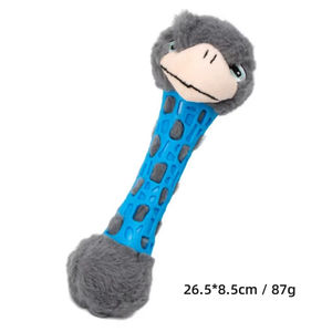 Produttore di giocattoli da masticare per cani in peluche con Design personalizzato di struzzo per masticare aggressivi - Product Image 1