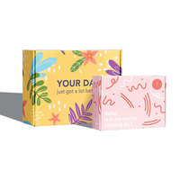 Boîtes d'avion personnalisables en carton ondulé ultra-rigide, résistantes à l'écrasement, avec options de couleur, motifs imprimés et logos sur mesure