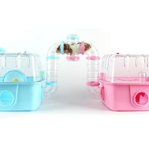 Lồng Chuột <span class=keywords><strong>Hamster</strong></span> Syria Bằng Nhựa Màu Trắng Xanh Dương Lớn Sang Trọng Bộ Lồng Chuột <span class=keywords><strong>Hamster</strong></span> Bằng Acrylic Trong Suốt Có Phụ Kiện - Product Image 3