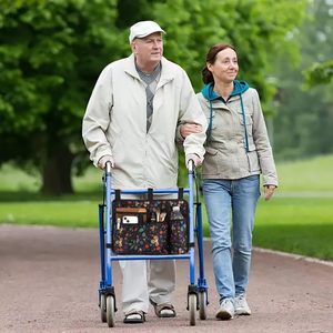 OEM Custom Removable Medical Rollator <b>Basket</b> Accessory Organizer Storage Rollator <b>Bag</b> - Product Image 2