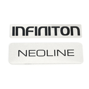 Placa de Identificación de Acero Inoxidable con <span class=keywords><strong>Grabado</strong></span> Láser, Etiquetas Metálicas Personalizadas, Artículos Grabables, <span class=keywords><strong>Grabado</strong></span> Mecánico, Acabado Negro Personalizado - Product Image 2