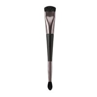 Lilywild 2026 Meilleure Vente Pinceau de Contour en C Double Embout pour le Nez avec Pointe Effilée pour le Highlighting, Poils Véganes PBT, OEM