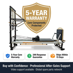 Machine de fitness professionnelle pour tour de gym, Reformer Core Bed avec construction semi-aluminium robuste - Product Image 5
