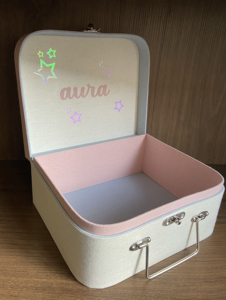 <span class=keywords><strong>Set</strong></span> di <span class=keywords><strong>valigie</strong></span> da viaggio per bambini rosa di lusso confezioni regalo personalizzabili pacchetto in tessuto piccolo <span class=keywords><strong>Set</strong></span> di <span class=keywords><strong>valigie</strong></span> bomboniere per neonati - Product Image 4