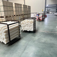 Barre en plastique technique HDPE - Barre en polyéthylène haute densité pour le soudage et la fabrication