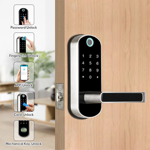 TTlock สมาร์ทล็อคแบบลายนิ้วมือ รหัสผ่าน และคีย์การ์ด พร้อมหน้าจอสัมผัส ระบบคลาวด์ Tuya WiFi สำหรับบ้าน - Product Image 2