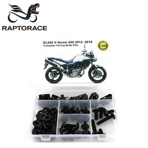 Raptorace-Kit de tornillos de carenado de acero para motocicleta Suzuki, Kit de tornillos de sujeción de montaje para motocicleta Suzuki <span class=keywords><strong>DL650</strong></span> Vstorm 650 <span class=keywords><strong>2012</strong></span>-2016Aftermarket 10,9 - Product Image 2