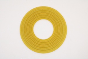 Single Layer Fire Resistant Yellow Bounce Damper Special Material <b>Audio</b> <b>Speaker</b> Spider - Product Image 2