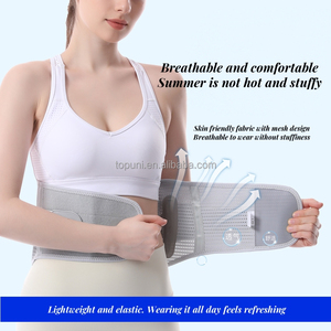 Venta al por mayor de fábrica, Protector <span class=keywords><strong>Lumbar</strong></span> ajustable de neopreno, soporte de cintura, seguridad para Fitness, equipo de espalda baja para prevenir el dolor de columna - Product Image 2