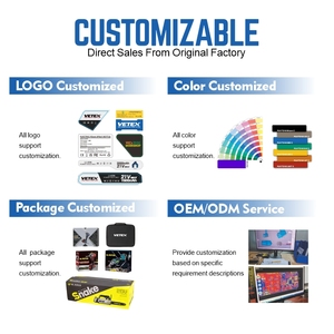 Ensemble de tronçonneuse à batterie au lithium Vetex 21V, mini scie à chaîne électrique à faible bruit pour la coupe du bois, l'élagage des arbres et l'entretien du jardin - Product Image 2