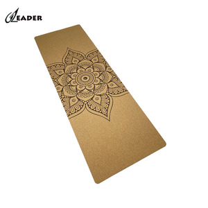 China Wholesale Mandala Organic Custom Printed Eco Friendly Mat De Yoga Cork - Product Image 5