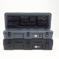 Boîtier rotatif en plastique recyclable de haute qualité 95L, mobile, pour extérieur, protection robuste, kit de rangement d'outils OEM