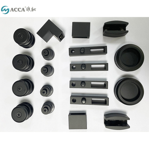 Professionale di fabbrica in acciaio inox a doppia ruota porta scorrevole Kit Hardware per il bagno porta di vetro - Product Image 2