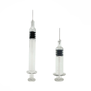 Seringue en verre préremplie de 1 ml avec aiguille à lame, certifiée ISO 11040 CE, disponible en version OEM, pour usage médical - Product Image 5