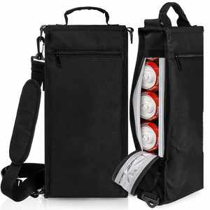 Sac isotherme souple pour le golf, garde 6 canettes de bière ou 2 bouteilles de vin au frais pendant des heures - Product Image 1