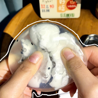 Dumpling Squishy Pailleté Coloré avec Boîte – Jouet Souple Anti-Stress