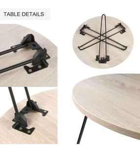 Mesa de Centro Moderna de Madera para Sala de Estar, Dormitorio o Patio - Muebles para el Hogar Duraderos y Fáciles de Limpiar, Precio al por Mayor - Product Image 5