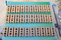 Ligne de production automatique de briques autobloquantes DF10-10, machine à fabriquer des briques en terre compressée, prix de vente