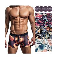 OEM ODM Op Maat Gemaakte Heren Zwembroeken Sublimatieprint Snel Droogende Strandshorts Groothandel Rechtstreeks Van De Fabriek