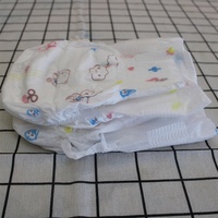 Échantillon GRATUIT Vente en gros Couches bébé de première qualité Marque Chine Tissu non tissé biologique écologique Anti-fuites 3D Colorées