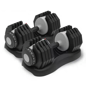 Top Quality Iron Rubber Fitness Equipment for Weight Lifting Gymnastics Exercise Accessory and Home Gym Adjustable <b>Dumbbells</b> - Product Image 3