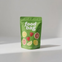 Sachet Doypack transparent de qualité alimentaire, imprimé en héliogravure, étanche à l'humidité, avec fenêtre et fermeture Ziplock, pour le stockage au réfrigérateur de chewing-gum, lait et aliments en conserve