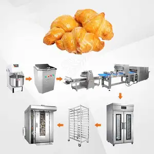 MY Ligne de production électrique de pâte à croissants Machine à fromage de croissant Prix pour le beurre